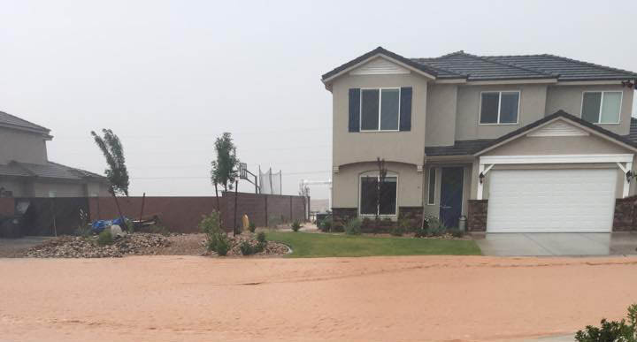 St George Little Valley Flooding