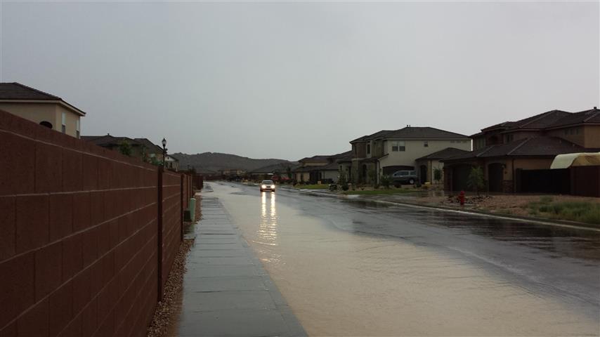 St George Little Valley Flooding